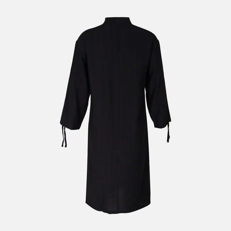 WOMEN WOVEN MIDI DRESS