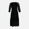 WOMEN SHORT SLEEVE LONG LACE DRESS