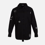 Women Oversized Long Shirt