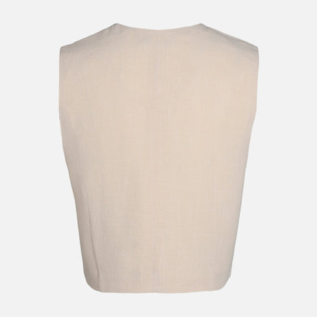 WOMEN  BASIC VEST BLAZER