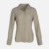 Women Basic Long Sleeve Shirt
