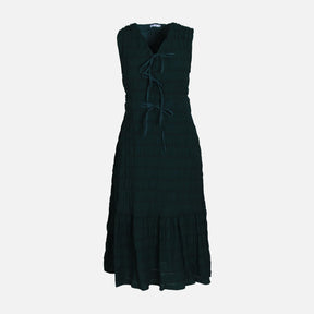 WOMEN SLEEVE LESS LONG DRESS