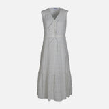 WOMEN SLEEVE LESS LONG DRESS