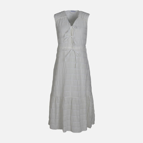 WOMEN SLEEVE LESS LONG DRESS