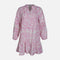 WOMEN LONG SLEEVE MIDI DRESS