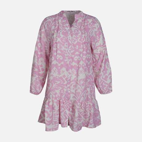 WOMEN LONG SLEEVE MIDI DRESS