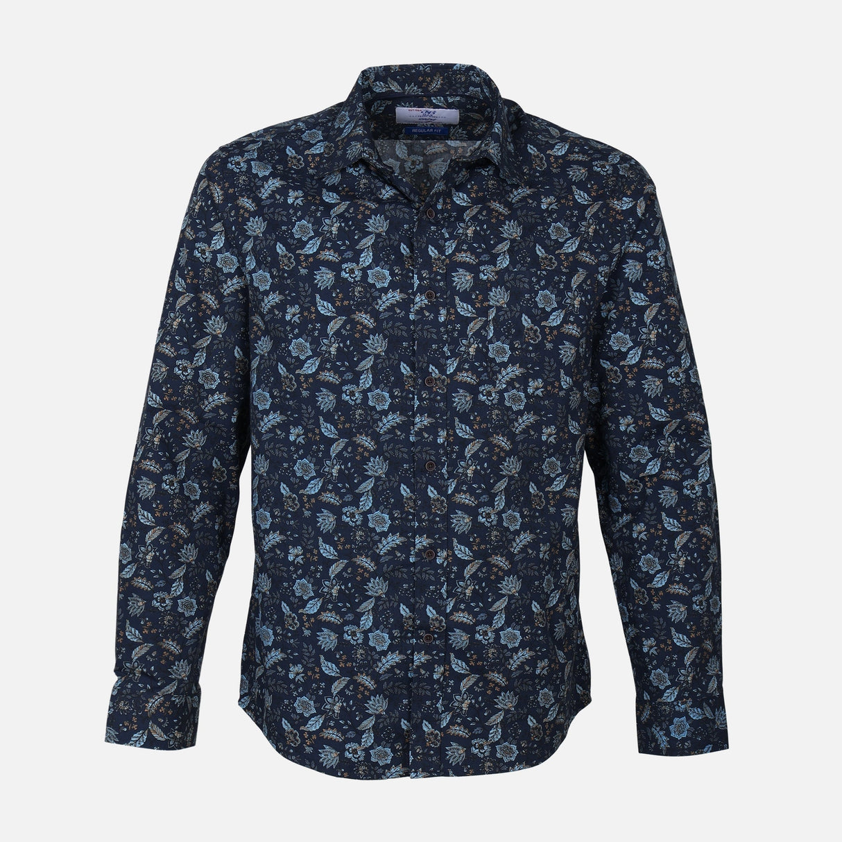 Men Shirt Long Sleeve Regular Fit