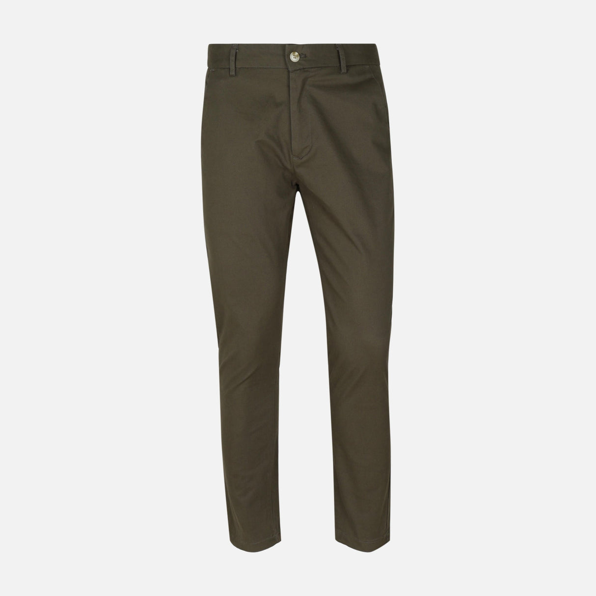 Men Chino Pants Woven Slim Fit Cross Pocket