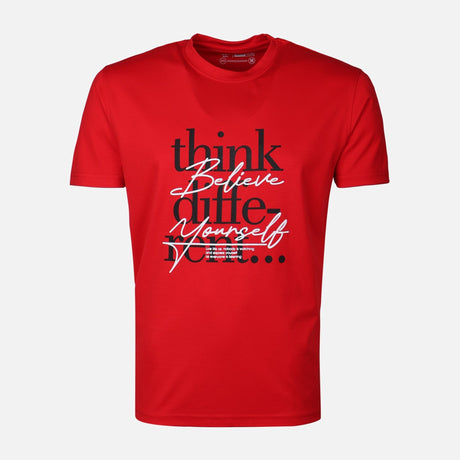 MEN T-SHIRT ROUND NECK REGULAR FIT