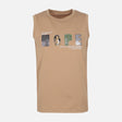 MEN VEST ROUND NECK REGULAR FIT
