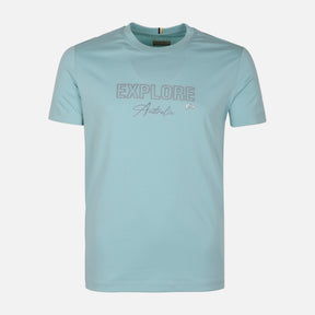 MEN T-SHIRT ROUND NECK REGULAR FIT