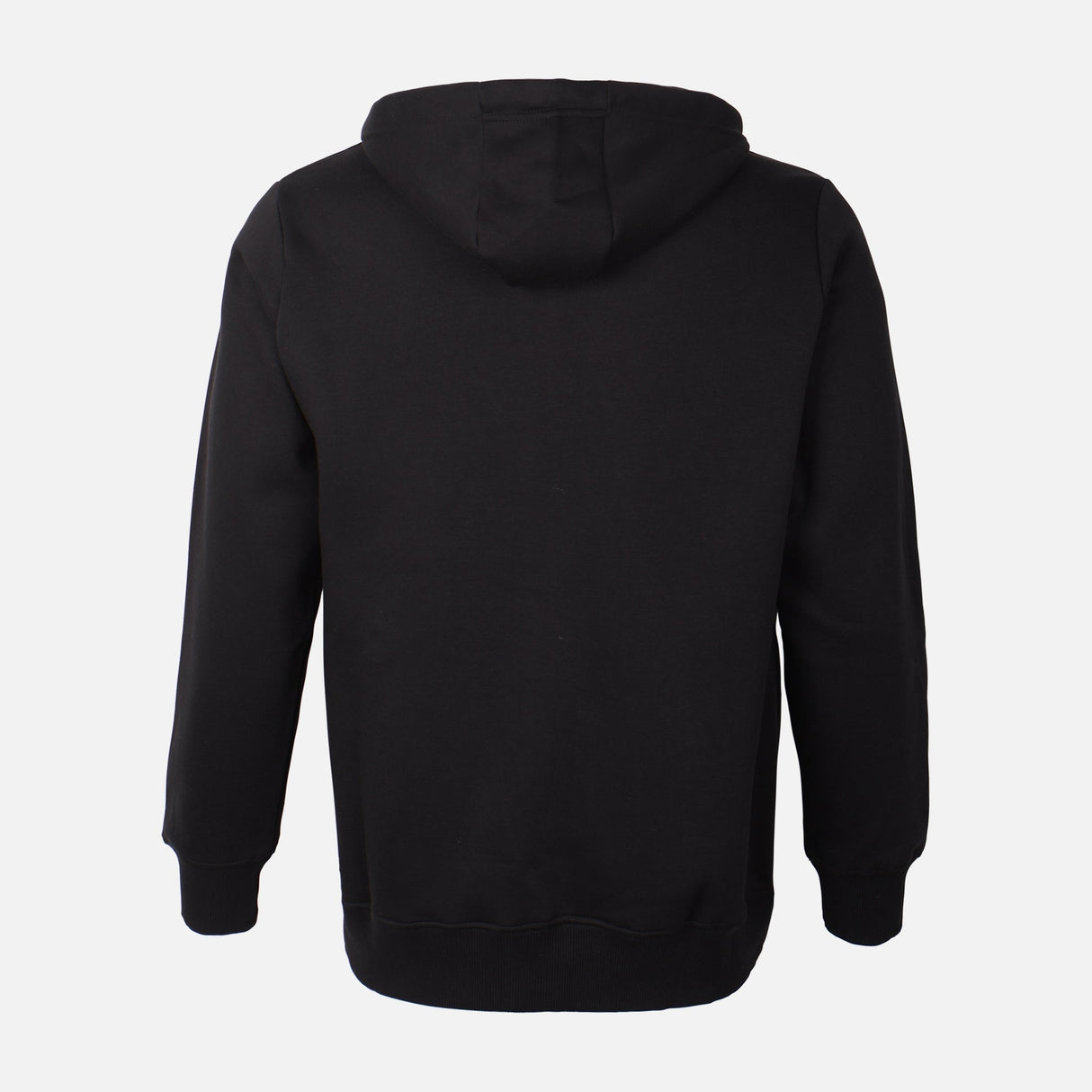 Men Basic Solid Fleece Hooded Cardigan