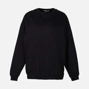 WOMEN FLEECE OVERSIZED LONG SWEATSHIRT