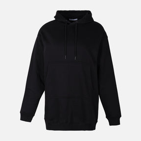 WOMEN FLEECE OVERSIZED LONG HOODIE