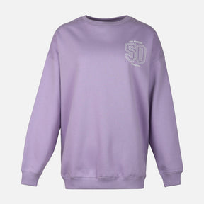 WOMEN FLEECE OVERSIZED SWEATSHIRT