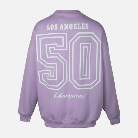 WOMEN FLEECE OVERSIZED SWEATSHIRT