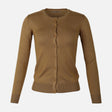 WOMEN BASIC CARDIGAN CREWNECK