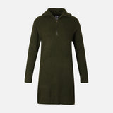WOMEN HIGH NECK KNITTED DRESS