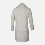 WOMEN HIGH NECK KNITTED DRESS