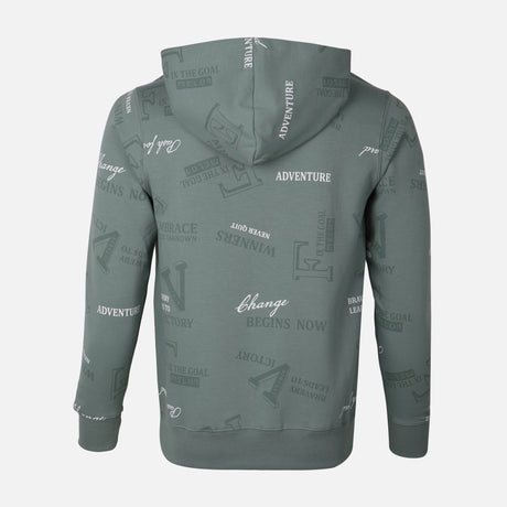 MEN HOODED PULLOVER