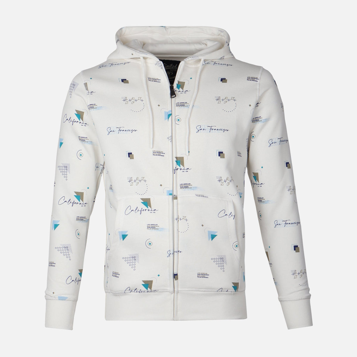 MEN HOODED CARDIGAN