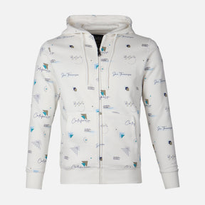 MEN HOODED CARDIGAN