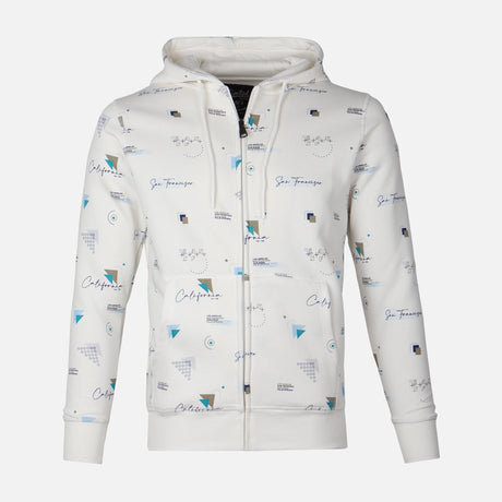 MEN HOODED CARDIGAN