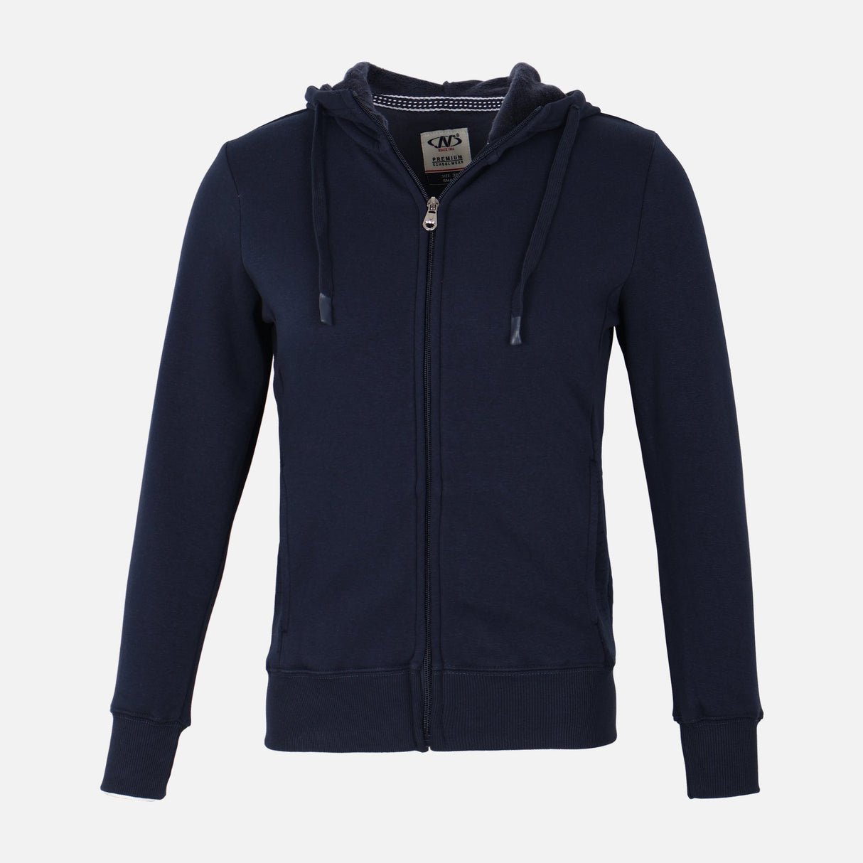 School Hooded Cardigan