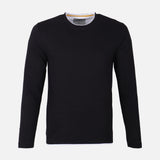 Men Long Sleeve T-Shirt Round Neck