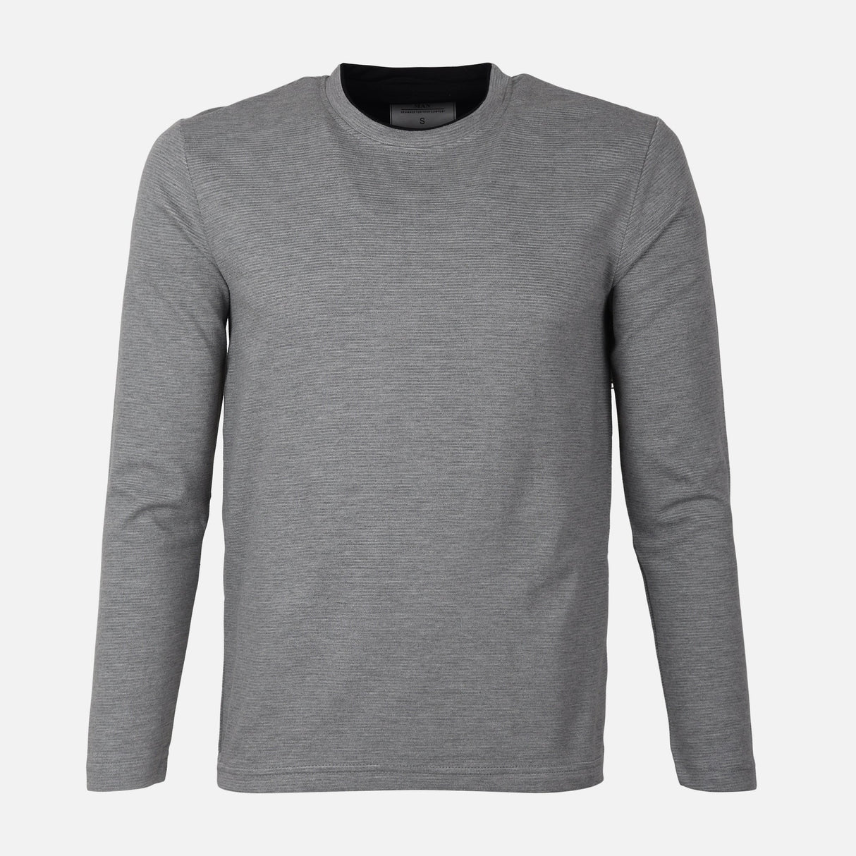 Men Long Sleeve T-Shirt Round Neck
