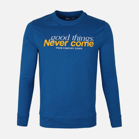 MEN LONG SLEEVE GRAPHIC T-SHIRT ROUND NECK