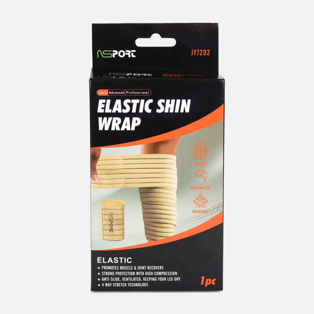 Elastic Shin Wrap (7.5 x 110 cm)