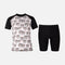 Boys Short Sleeve Rashguard Swim Set