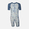 Boys One Piece Swimsuit Short Sleeve