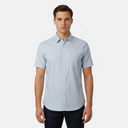 Men Basic Short Sleeve Oxford Shirt