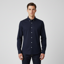 Men Basic Long Sleeve Oxford Shirt