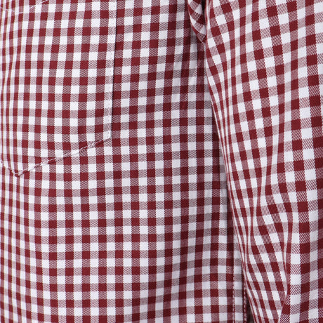 MEN LONG SLEEVE CHECKERED SHIRT
