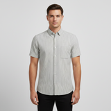 Men Folded Sleeve Shirt