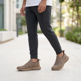 Men Slip-On Knit Sports Shoes