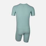 Boys One Piece Swimsuit Short Sleeve