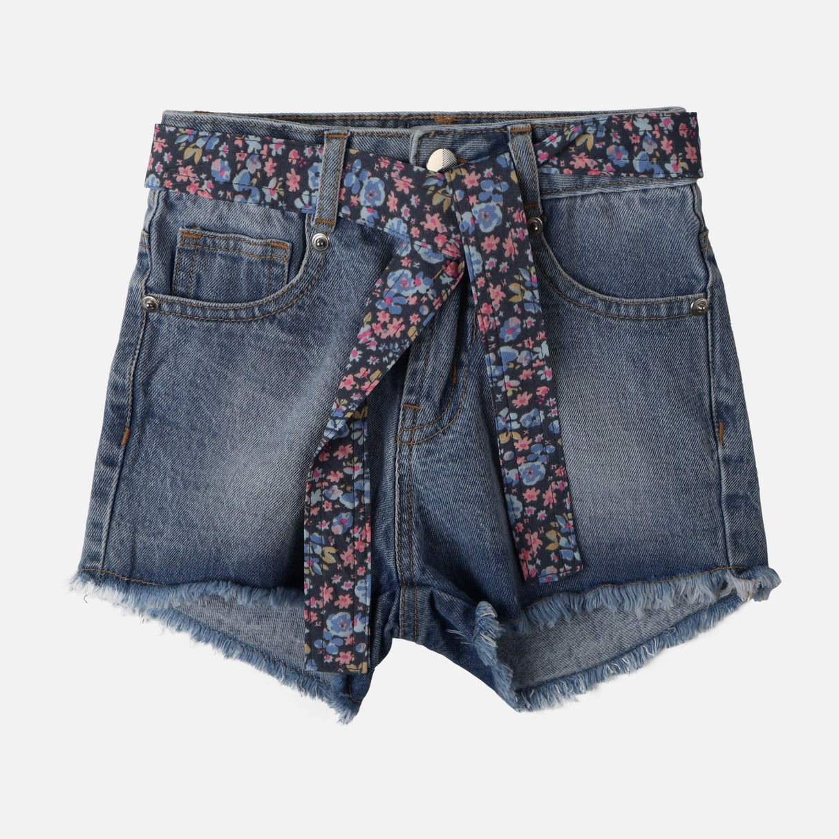 Girls Denim Bermuda