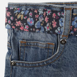 Girls Denim Bermuda