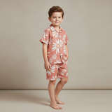 Boys 2 Pieces Set Shirt & Bermuda