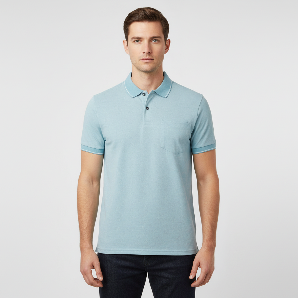 Men Short Sleeve Polo