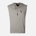 MEN SPORTS VEST WITH HOOD