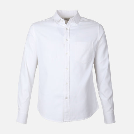 Men Long Sleeve Oxford Shirt