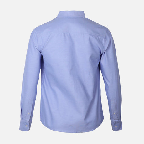 Men Long Sleeve Oxford Shirt
