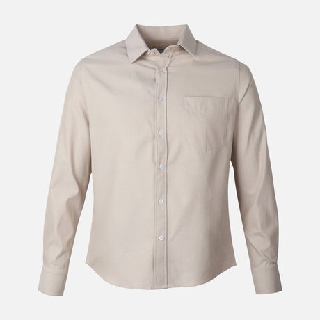 Men Long Sleeve Oxford Shirt