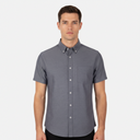 Men Basic Oxford Short Sleeve Shirt