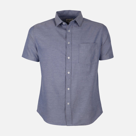 Men Basic Oxford Short Sleeve Shirt